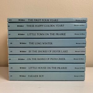 Vintage 1971 Little House on The Prairie Book Set Missing Book #1